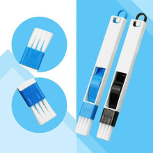 2 pieces of door and window groove cleaning brushes, shielding window cleaning tools, small groove brushes with dust removal shovel, and sanitary spac