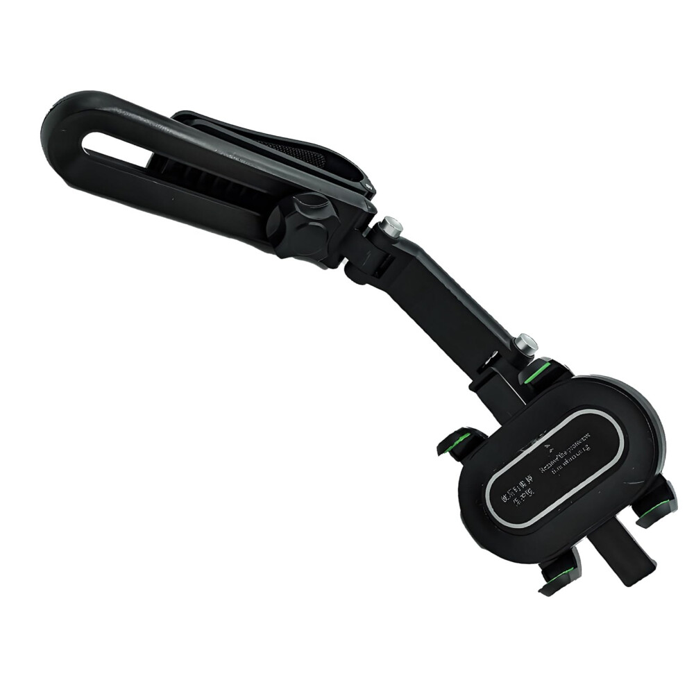 Car Phone Holder 360 Rotatable Sun Visor Mount With Nonslip Grip, Foldable And Onehand Operation Green 9771547568360