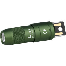 IMINI EDC Rechargeable Keychain Flashlight 50 Lumens OD
