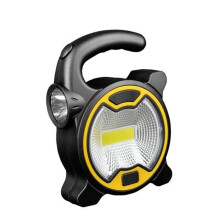 PVC Solar LED Camping Light: USB-Rechargeable, 2-Mode, IPX4 Waterproof for Outdoor Activities like Camping, Hiking and Fishing