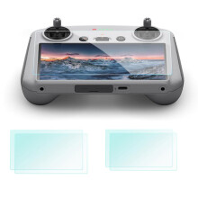 Screen Protector 4 Pack 9H Tempered Glass for DJI RC 2 Mavic 3 Pro Mini 3 Pro Remote Controller AntiScratch Transparency