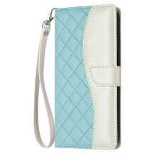 Leather Wallet Case with Card Holder, Magnetic Kickstand, Shockproof TPU Cover for Samsung Galaxy Z Flip 4  Mint