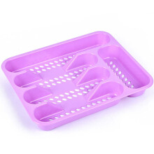 Suporte para Talheres com 4 Compartimentos, 1 Unidade, 33 x 26,4 x 4 cm