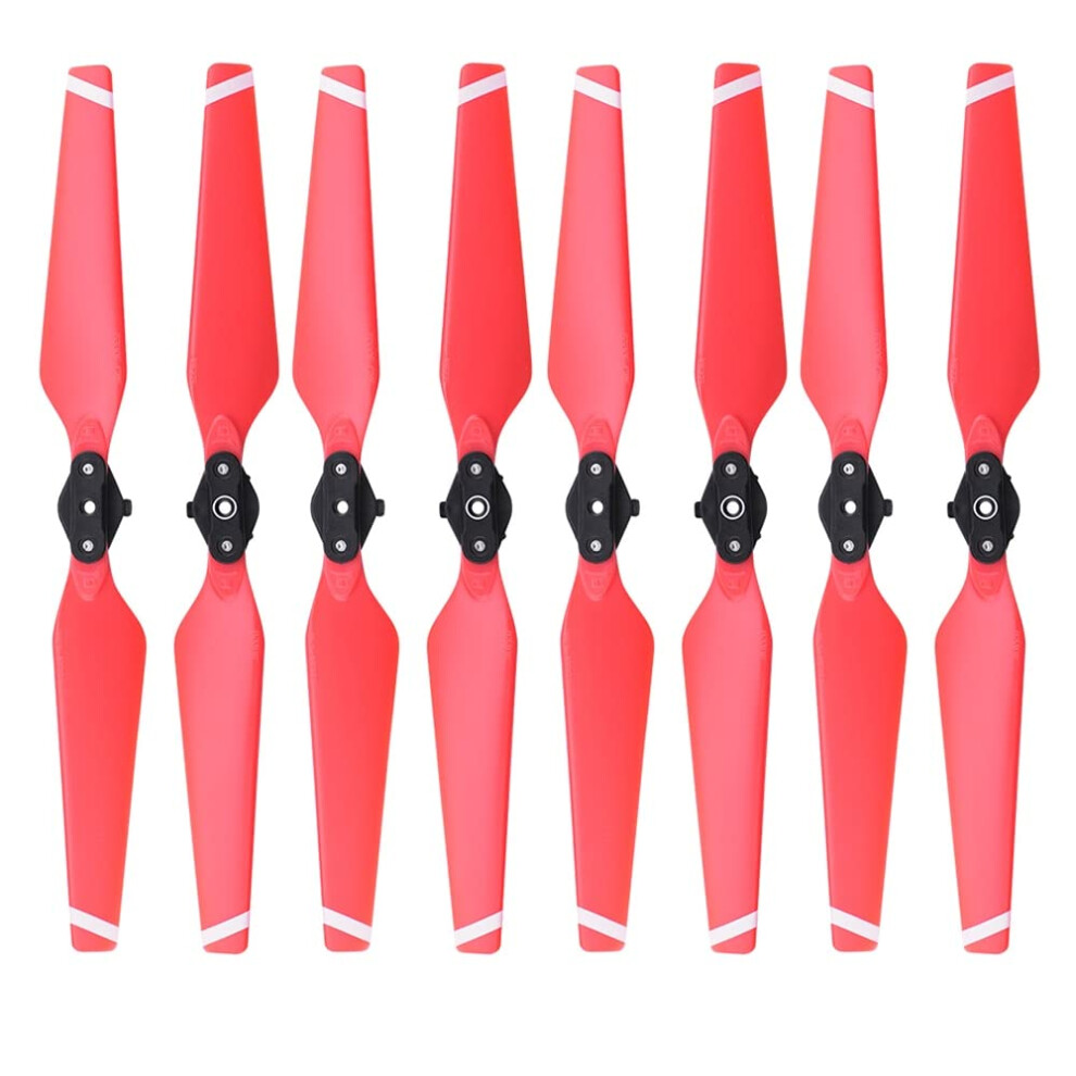 8331 8330 Low Noise Folding Propellers Red Replacement Blades 8Pcs For Dji Mavic Pro Platinum 9092120193343