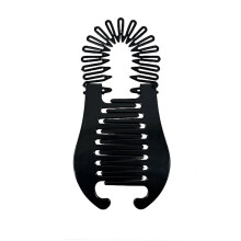 Xinwanna Women Hair Clip Banana Styling Non-Fading Hair Claw Large Size Thick Hair Back Head Hair Clamp Hair Accessories (Black)