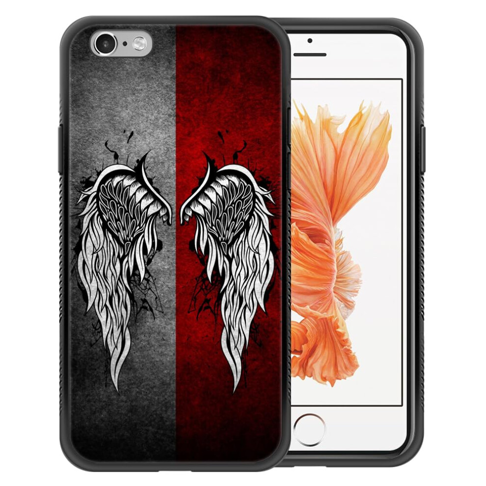 Shockproof Silicone Case With Devil Wings Design, AntiâSlip Grip And Full Protection For Iphone 6 9092120195439