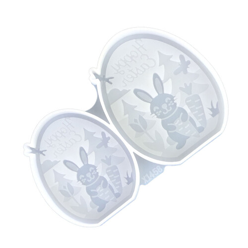 Moule en Silicone sur le thème de pâques, décorations de maison,