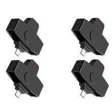 4X CSCR3 CAC Card Reader Type-C Bank Tax Declaration SIM Card/IC Card ID Card Reader