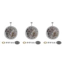 3X Watch Accessories Seagull ST3601 Homemade 6497 Movement Fine Tuning Manual -Chain Two-Pin Semi-Mechanical Movement
