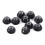Anodize Self-Lock 10pcs Nylon Lock Nut, Durable Lock Nut, for Industry Industry Tool Hex Lock Nut 4 Size 1