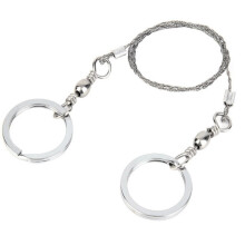 Outdoor Portable Steel Wire Saw Hunting Camping Exigent Travel Survival Tool