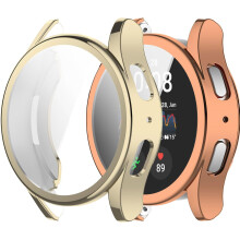 Kompatibel mit Samsung Galaxy Watch7 44 mm/40 mm: Displayschutzfolie & weiche TPU-Schutzhülle – Kratzfester Rundumschutz