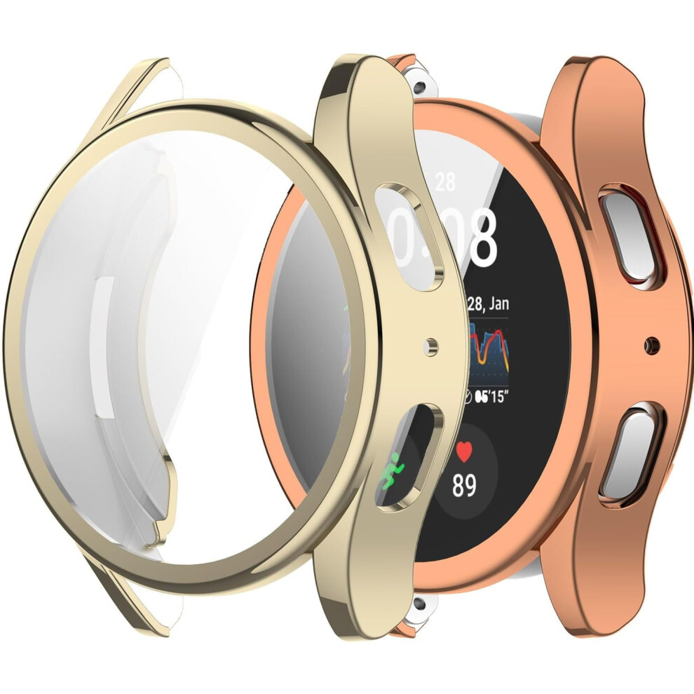 Compatible With Samsung Galaxy Watch 7 44Mm/40Mm Screen Protector & Soft Tpu Bumper Case Â Anti-Scratch Full Protection 9028731031743