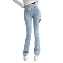 Svarte skinny jeans med høy midje og stretch til dame, pluss størrelse, slim fit, mørkeblå, rette ben – passer til alle kroppstyper