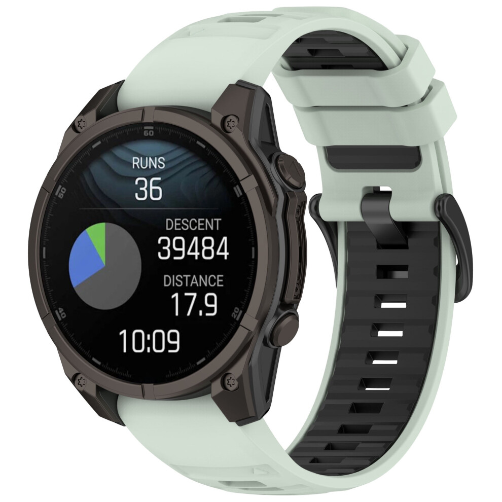 Xihama Compatible With Quatix 8/Forerunner 965/Fenix 7/Instinct E Watch Bands Â 20Mm/22Mm/26Mm Quickfit Silicone 9479868070325