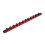 1/4 3/8 1/2 Inch Socket Holder Rails Organizer-Red 1 2 Dafei 1