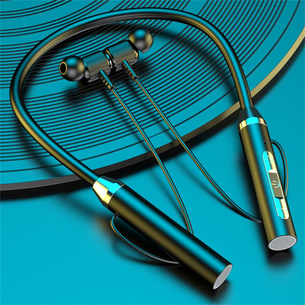 Neckband Bluetooth Headphones, In-Ear Sports Earbuds W/ Mic, Bt 5.2, 120H Standby, Compatible With All Devices 9028731217970