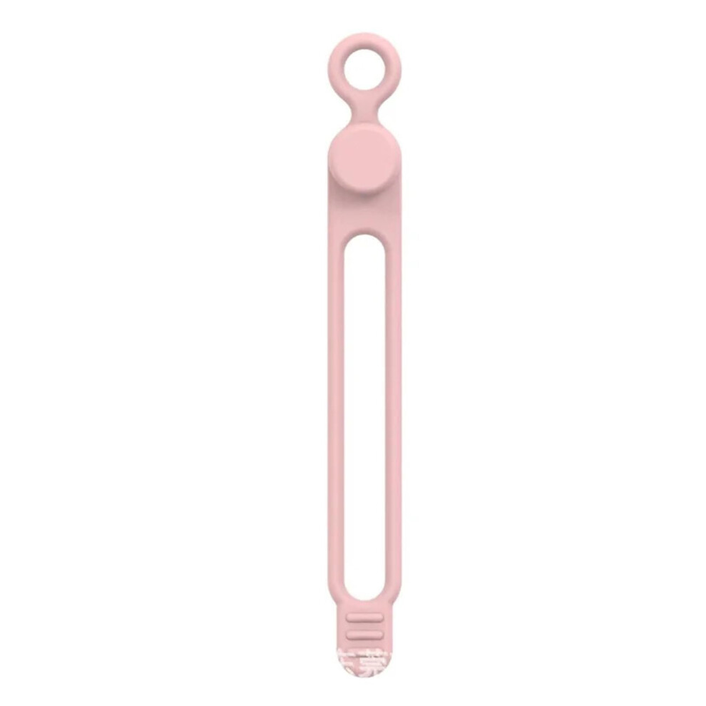 Silicone Cable Ties 100 Pack Reusable Selflocking Colorful Organizer Flexible Pink Option 9092120189896