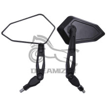 QX Motorcycle Rearview Mirror compatible Spiegel Honda Yamaha Kawasaki Suzuki Maverick Booster Scooter M10 Side Rear View Enduro Mirrors