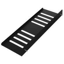 Vägghyllor för sovrum förvaringshylla matt svart 1 st minimalistisk väggmonterad
