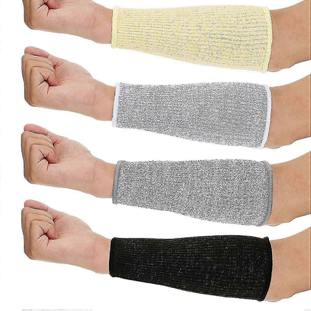 Protection Sleeves Forearm Protectors Cut And Burn Resistant Sleeves Arm For Thin Skin 4 Pair