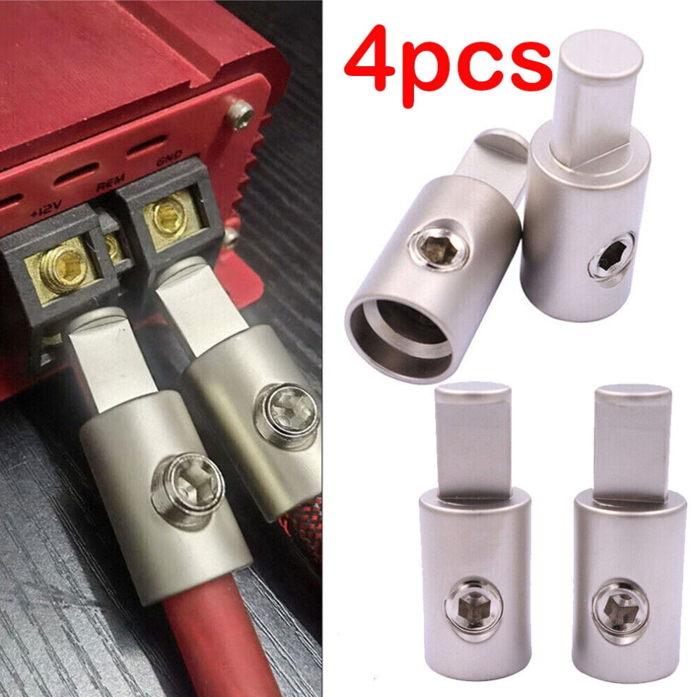 Car Audio Amp Gauge Ground Wire Pin Awg Input Wire Reducer Connector Terminal 9028731751009