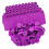 Paquet de 100 marqueurs d'oreilles d'animaux durables-Violet 1