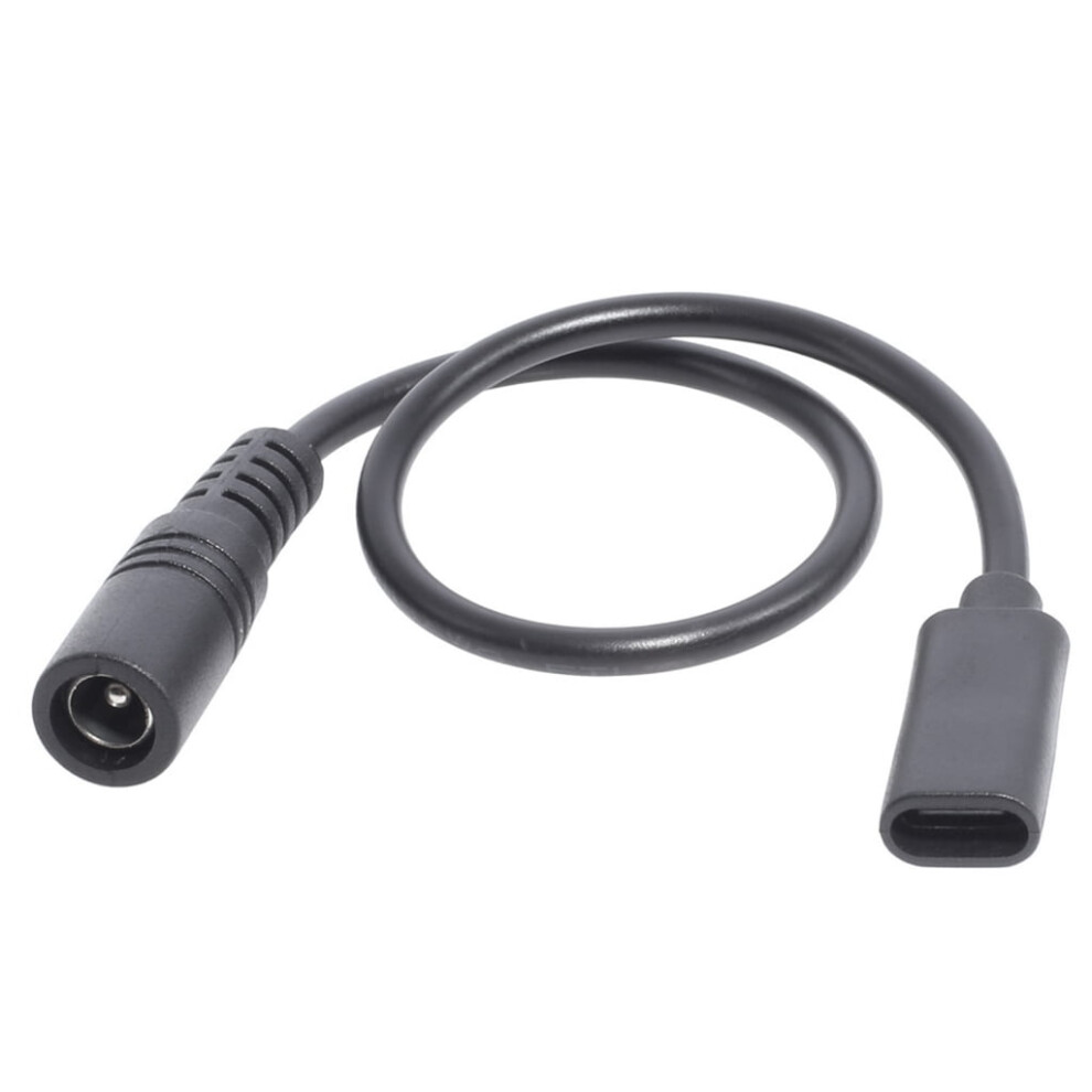 Type-C To Dc 5521 Connector Type-C Female To 5.5X2.1 Female Adapter Converter Cable 25Cm 9028731033426