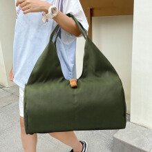 Bolsa de ginástica Oxford de grande capacidade com suporte para tapete e compartimento para sapatos, mala de viagem de 25 litros para