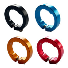 1pair Aluminum Alloy Bike Grips Fixing Ring End Lock Rings Handlebar Lock Ring