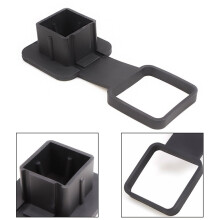 Trailer Hitch Cover Plug Rubber Cap for 2 Inch Receiver