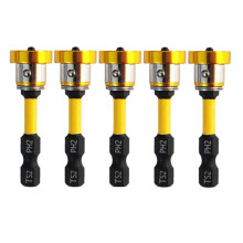 5Pcs Magnetic Screwdriver Bit Drill - Magnetic Screwdriver Bits Hex Shank Drywall Electric Screwdriver Set