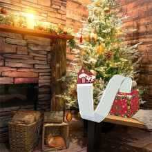 Christmas Box Fun Cash Gift Christmas Money Box with 30 Transparent Bags, Perfect Surprise for Kids & Adults