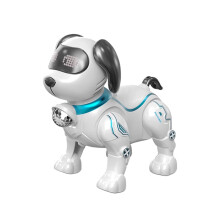 Children's Electronic Toy Leash Pet Dog Can Walk Can Lights with Melody Sound and Effect Toy Mechanical Dog