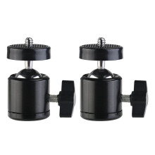 Suport metalic pentru cap sferic de trepied, 2 buc., 2,2 x 1,1 in.