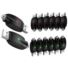 14 USB Charger Cable with LED Indicator,510 Threaded Battery Charger,Intelligent Overcharge Protection USB Adapter
