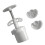 Festival Baking Molds 50g Capacity Ignot Shape Press Molds For 1