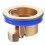 (Copper) Single Way Valves Floor Drain Deodorant Plug Quickly Draining Sewer Strainer Plug 1