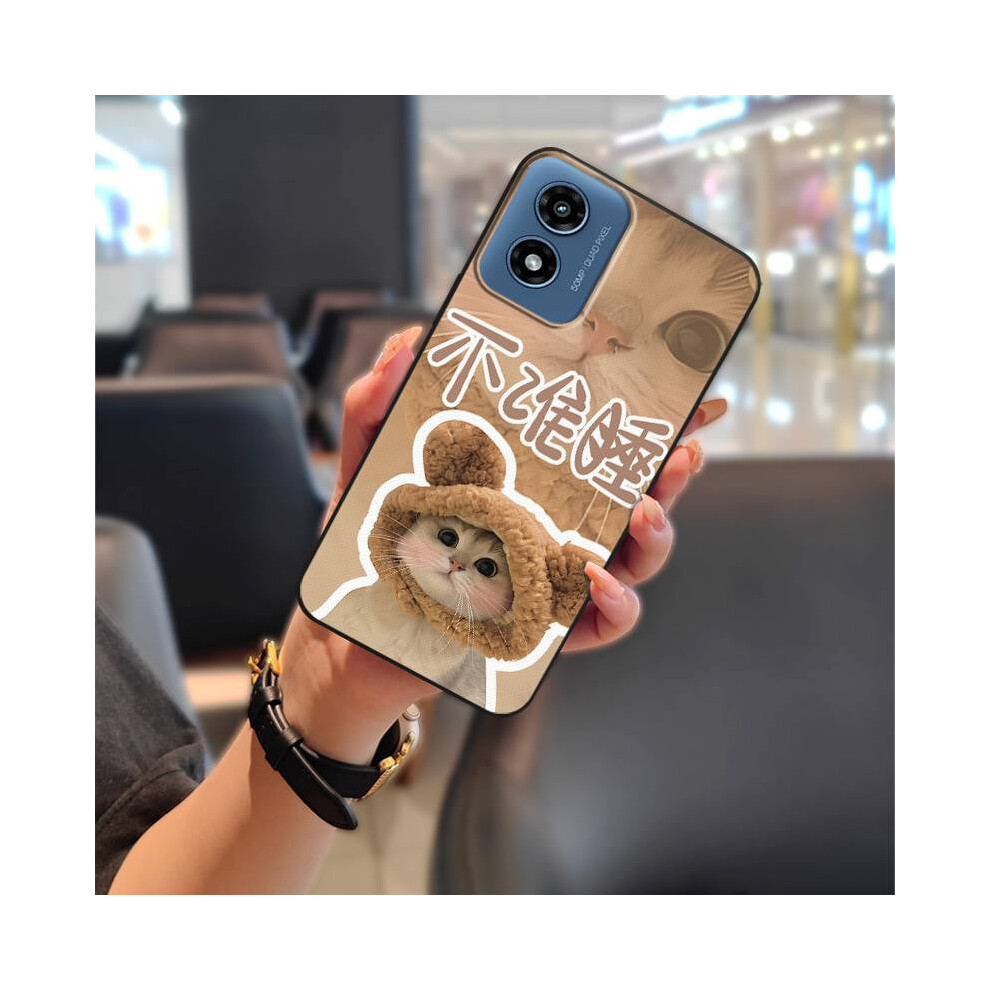 Moto G Play 2024/4G/5G Phone Case Â Dirt-Resistant, Shockproof, Waterproof Silicone Tpu Case With Graffiti Design 9365509139271