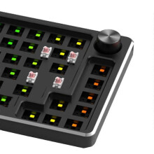 83 Keys Aluminum Mechanical Keyboard Kit Wired RGB Hot Swap Custom Metal Multifunction Gaming Keybo