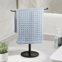 UTOP Countertop Towel Holder, T-Shape Paper Towel Holder Stand, Save Counter Space with Headband and Lightweight for Kitchen & Bathroom.