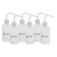 HOMEMAXS 6pcs Eyelash Cleaning Squeeze Bottles Convenient Washing Bottles