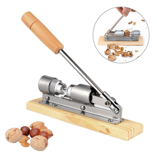 Upgraded Heavy Duty Nut Cracker, Adjustable Pecan Cracker Sheller for Walnuts, Pecans, Hazelnuts, Almonds – Compatible with All Hard Shelled Nuts