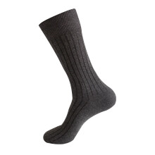 iOPQO Workoutsokken, vochtregulerende sokken voor heren, sportsokken, ademende sokken voor heren, casual sokken voor heren, donkergrijs L
