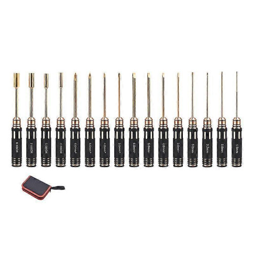 Flat Head Hexagon Screw Drivers Wrench Tool Kit Long-Lasting Performance