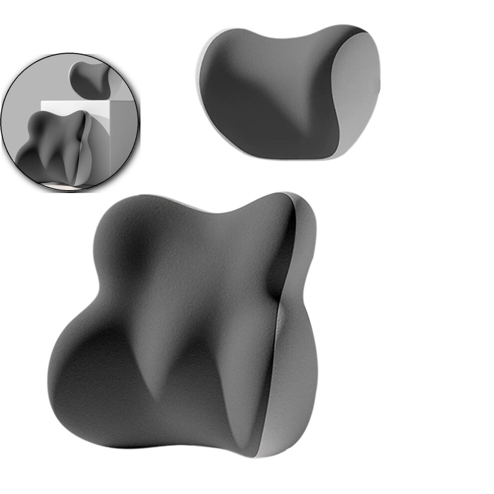 Ergonomic Cervical Pillow For Neck Pain Relief Â Contour Memory Foam, Compatible With All Sleep Positions Gray 9028731584065