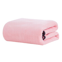 Grote, sneldrogende badhanddoek van koraalfleece, 70x140 cm, superabsorberend en pluisvrij, voor sportschool/spa/strand – geschikt voor standaard