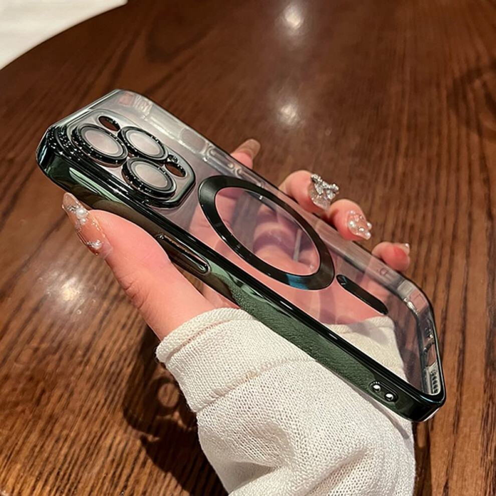Clear Case Shockproof Soft Bumper Cover With Raised Camera Protection Wireless Charging Ready For Iphone 11 Green 9092120197792