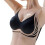 Women's Seamless Bra Wireless Push Up Bralettes Black L 1