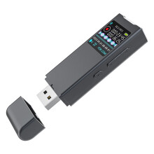 Gravador de áudio digital portátil com alto-falante para reprodução nítida e fácil funcionalidade de música MP3.